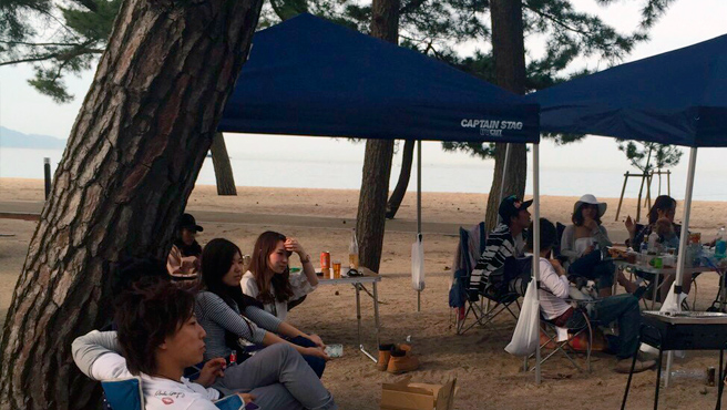 ビーチバーベキュー